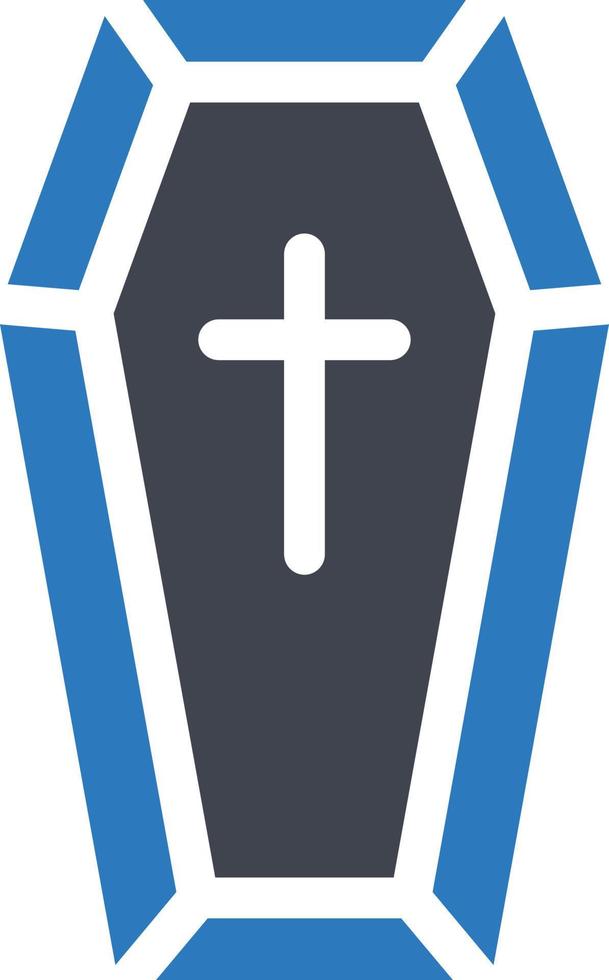 coffin vector illustration on a background.Premium quality symbols.vector icons for concept and graphic design.