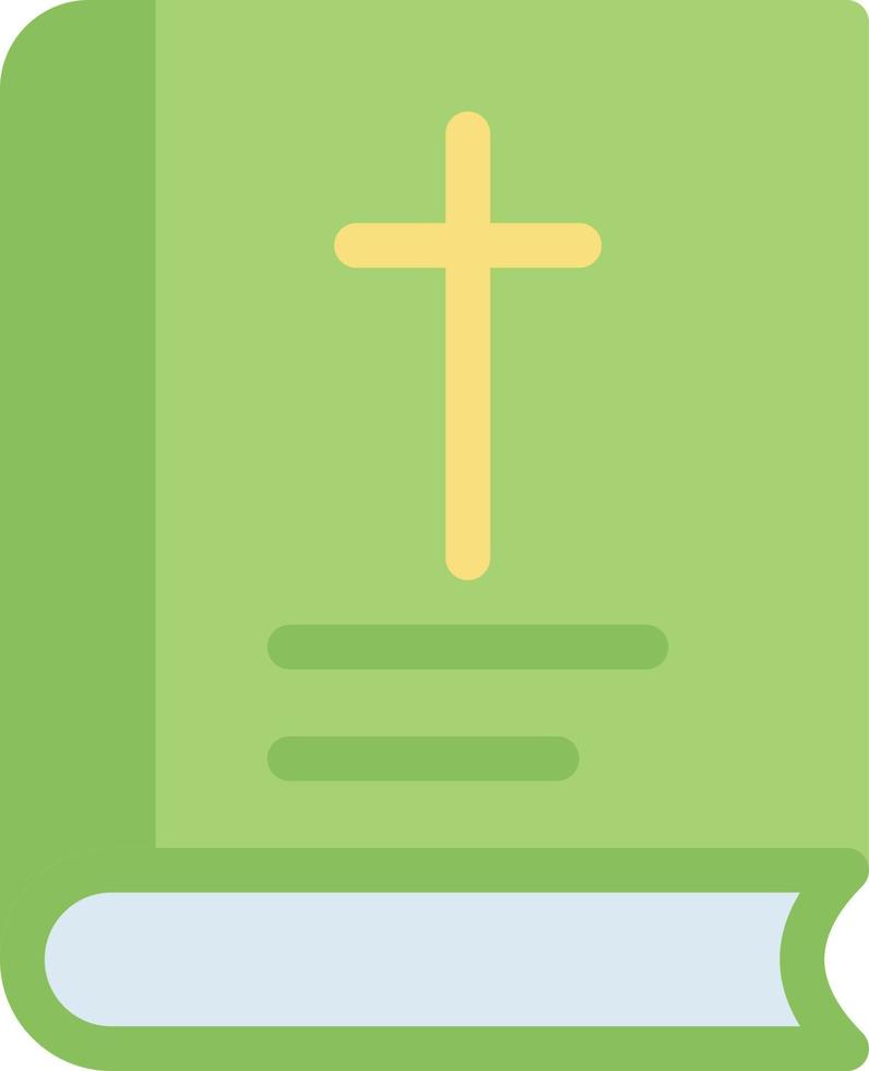 ilustración de vector de biblia en un fondo. símbolos de calidad premium. iconos vectoriales para concepto y diseño gráfico.