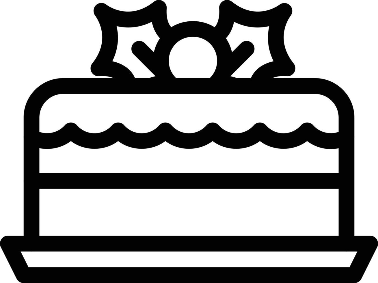 cake vector illustration on a background.Premium quality symbols.vector icons for concept and graphic design.