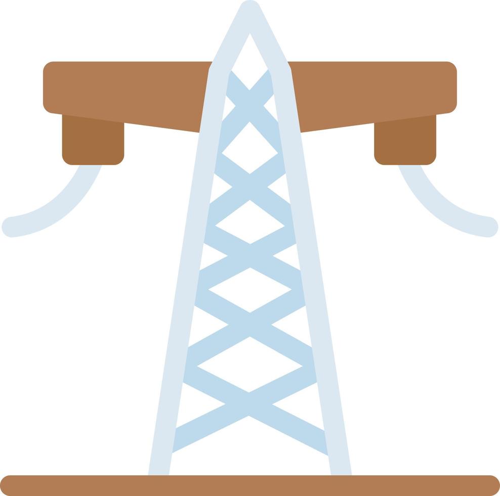 electricity tower vector illustration on a background.Premium quality symbols.vector icons for concept and graphic design.
