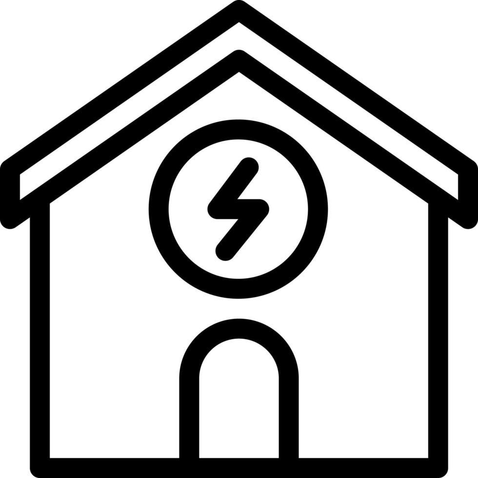 electricidad casa vector ilustración en un fondo.premium calidad simbolos.vector íconos para concepto y gráfico diseño.