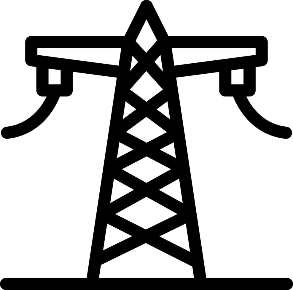 electricity tower  vector illustration on a background.Premium quality symbols.vector icons for concept and graphic design.