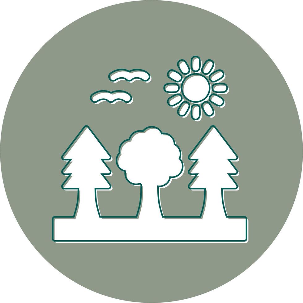 Forest Vector Icon