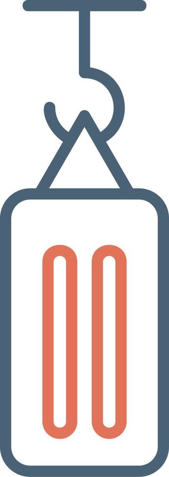 Boxing Bag Vector Icon