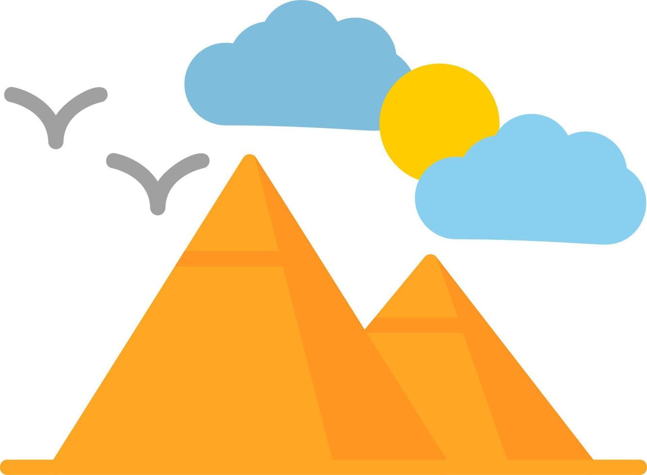 Pyramids Vector Icon