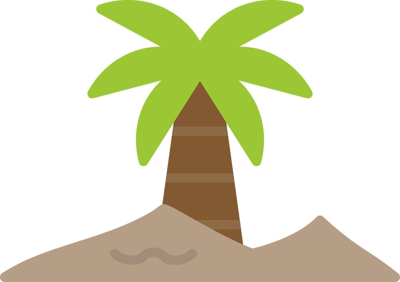 Oasis Vector Icon