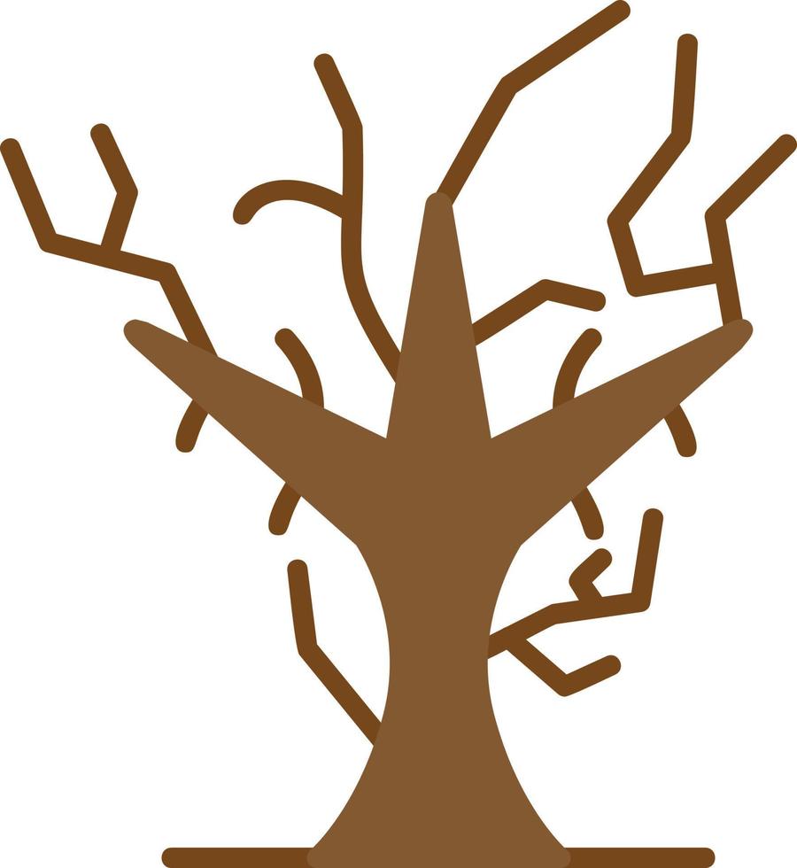 Dry Tree Vector Icon