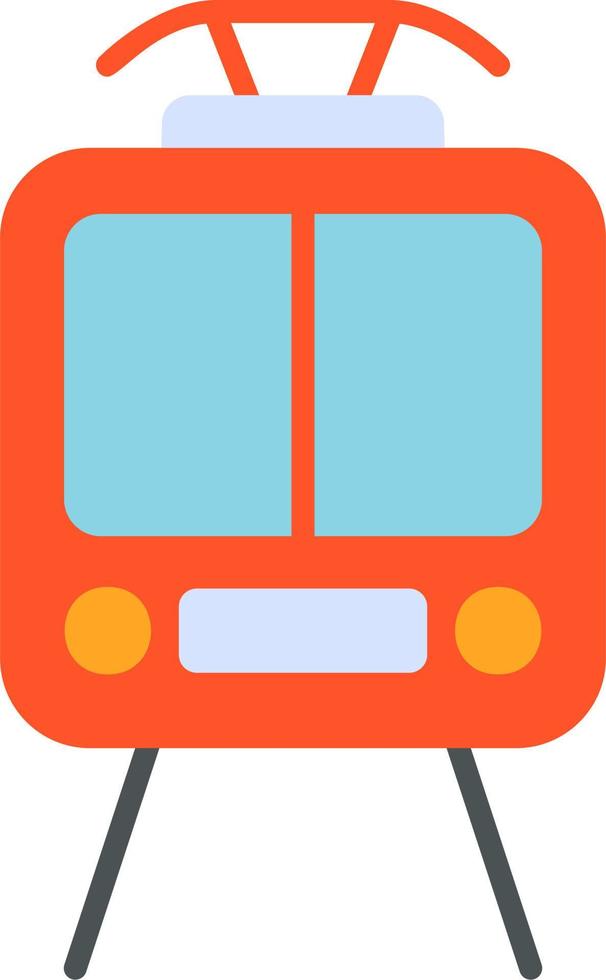 Tram Vector Icon