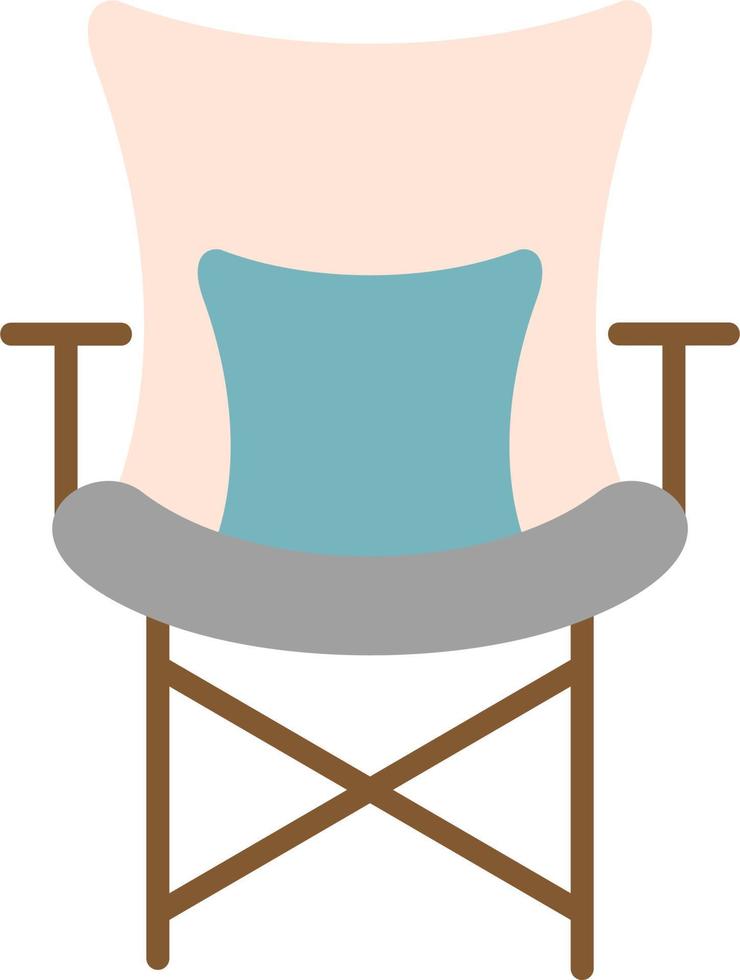 Camping Chair Vector Icon