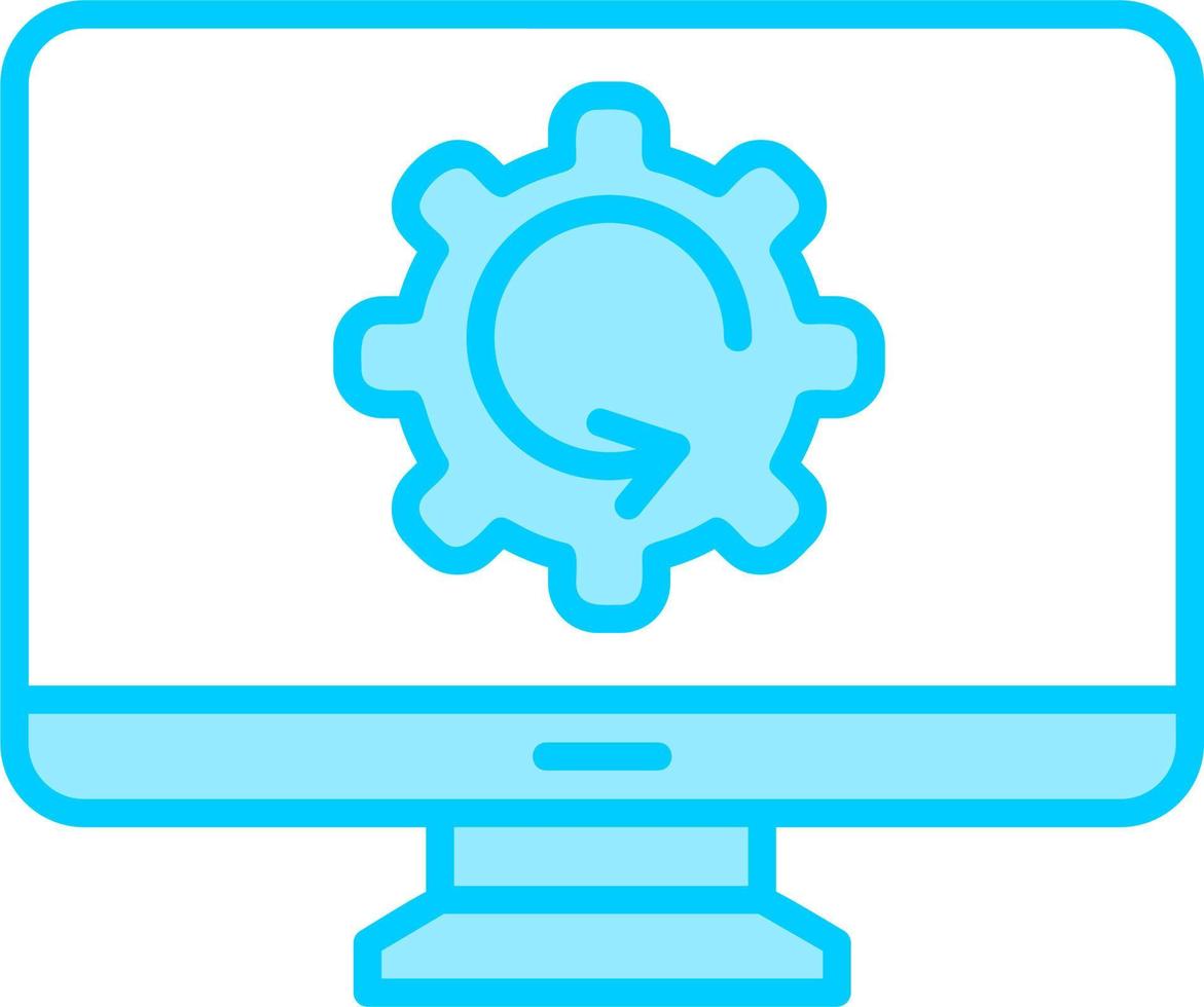 Data Processing Vector Icon
