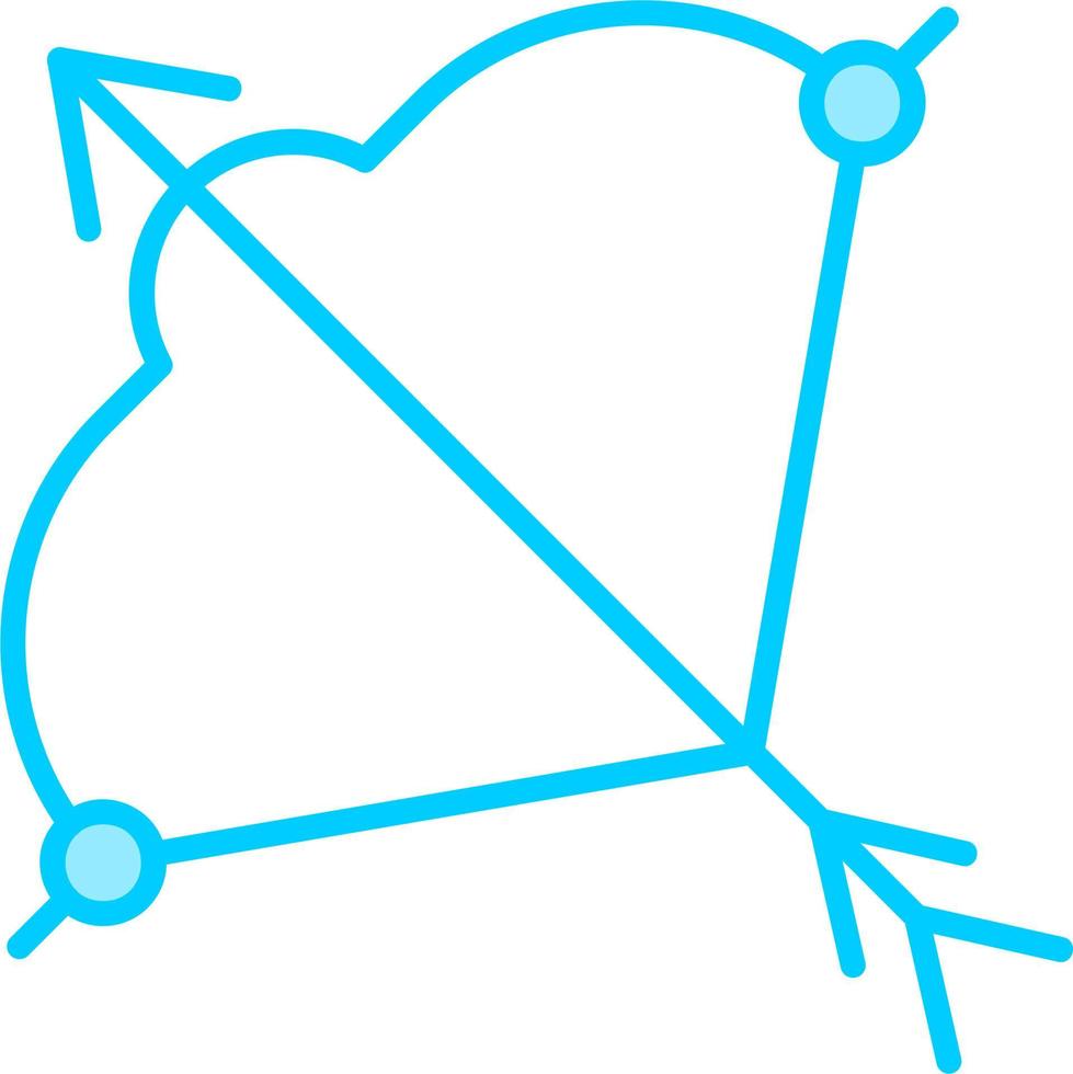 Viking Bow Vector Icon