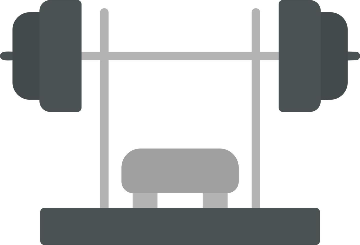 Bench Press Vector Icon