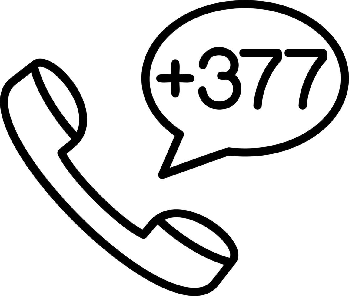 Monaco Dial code Vector Icon 20877101 Vector Art at Vecteezy