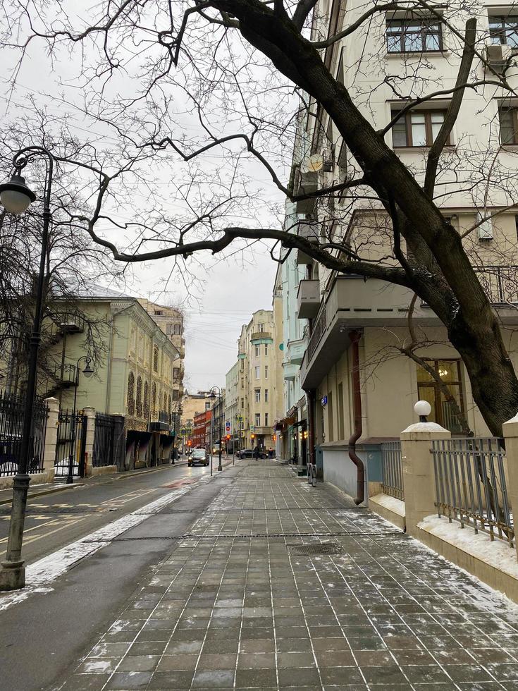 View of Moscow street, Patriarch's Ponds area. photo
