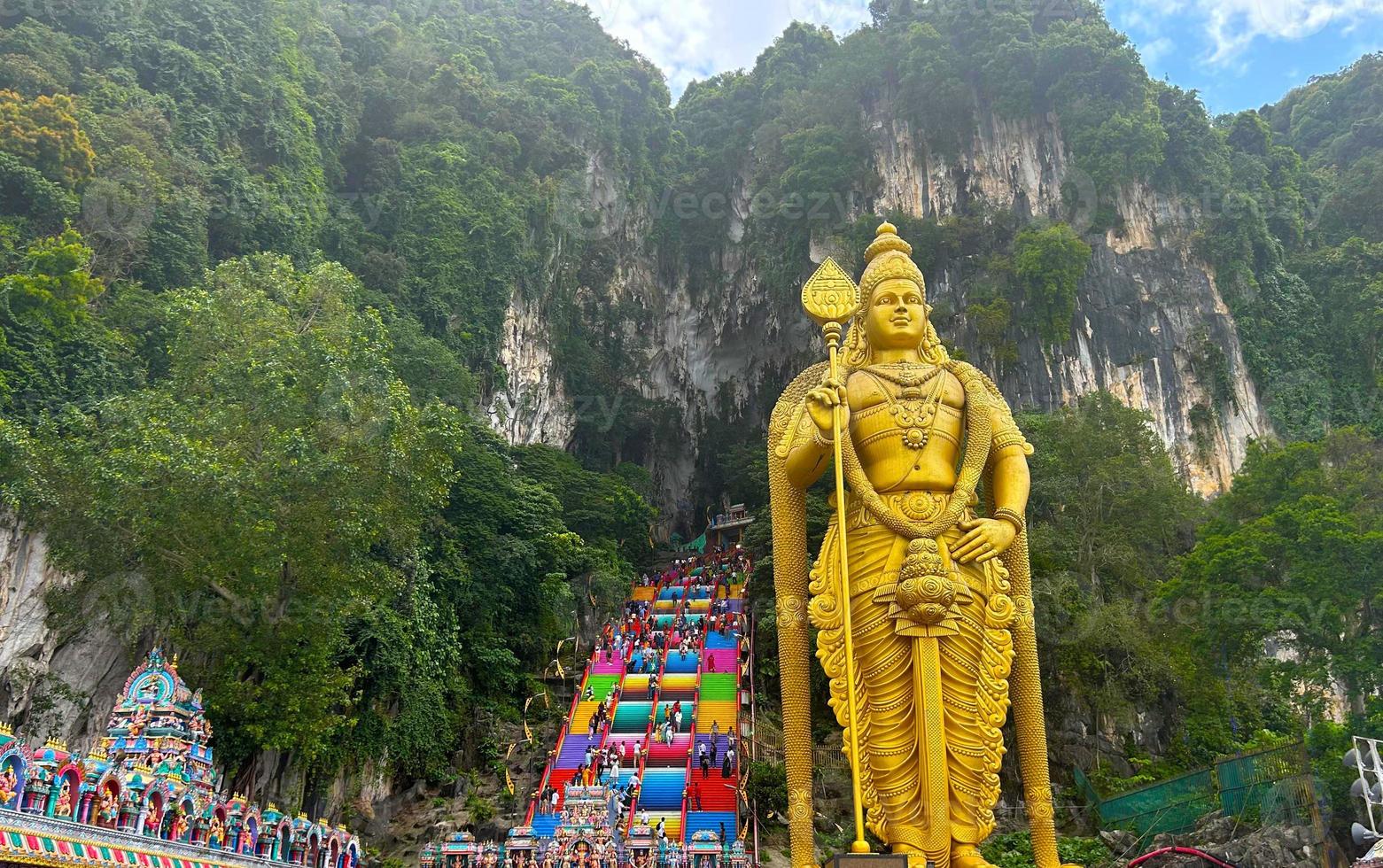 Batu caves. Hindu shrines in malaysia. photo