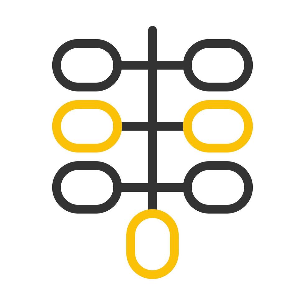 kurma icon duocolor grey yellow style ramadan illustration vector element and symbol perfect.