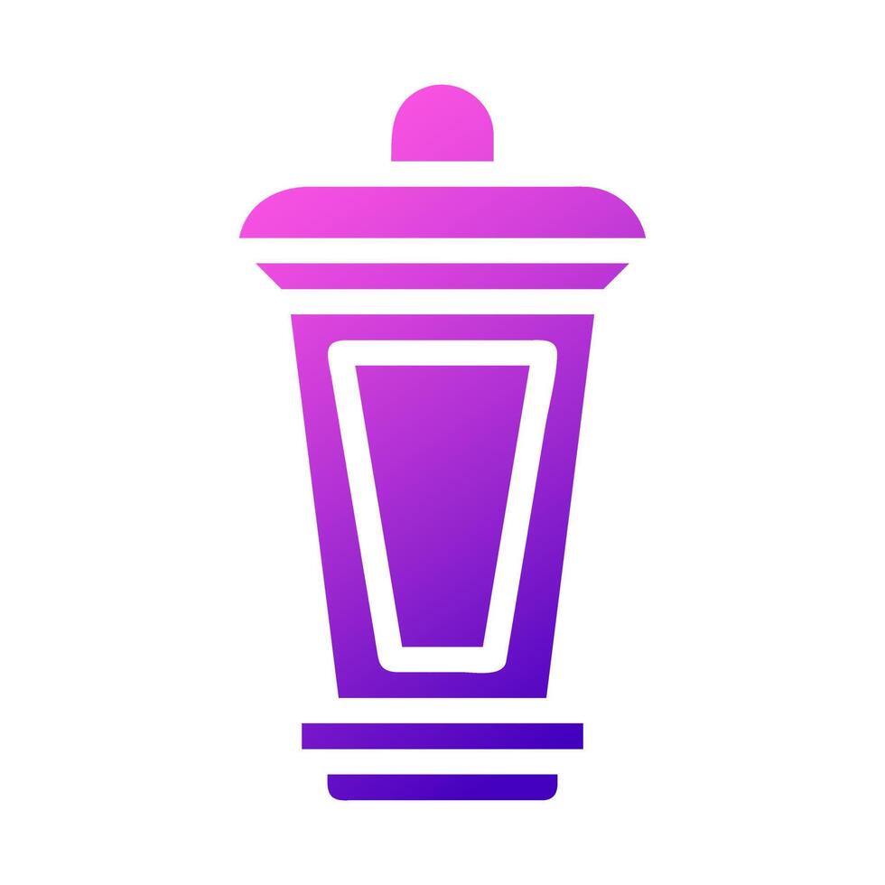 lantern icon solid gradient pink style ramadan illustration vector element and symbol perfect.