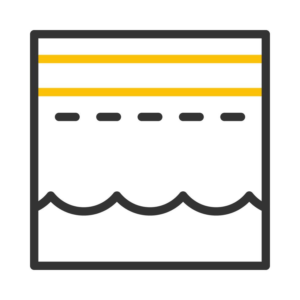 kaaba icon duocolor grey yellow style ramadan illustration vector element and symbol perfect.