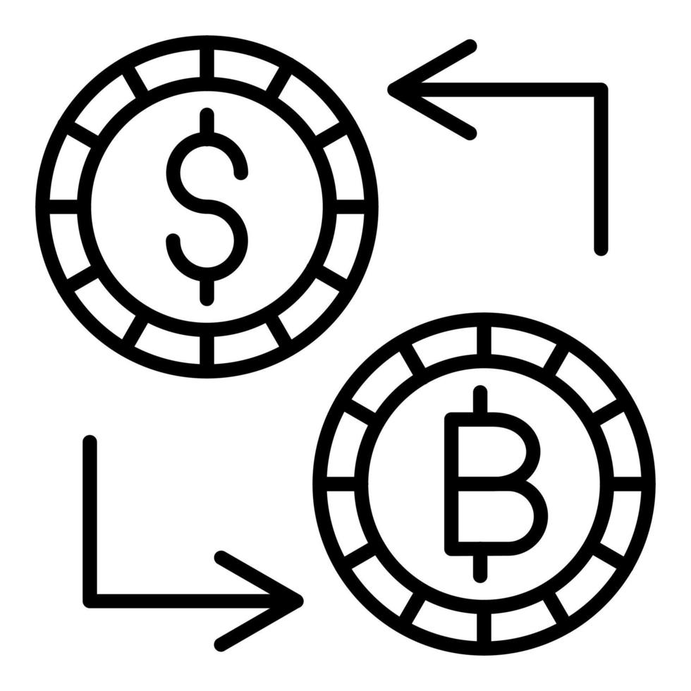 Arbitrage Icon Style 20878713 Vector Art at Vecteezy