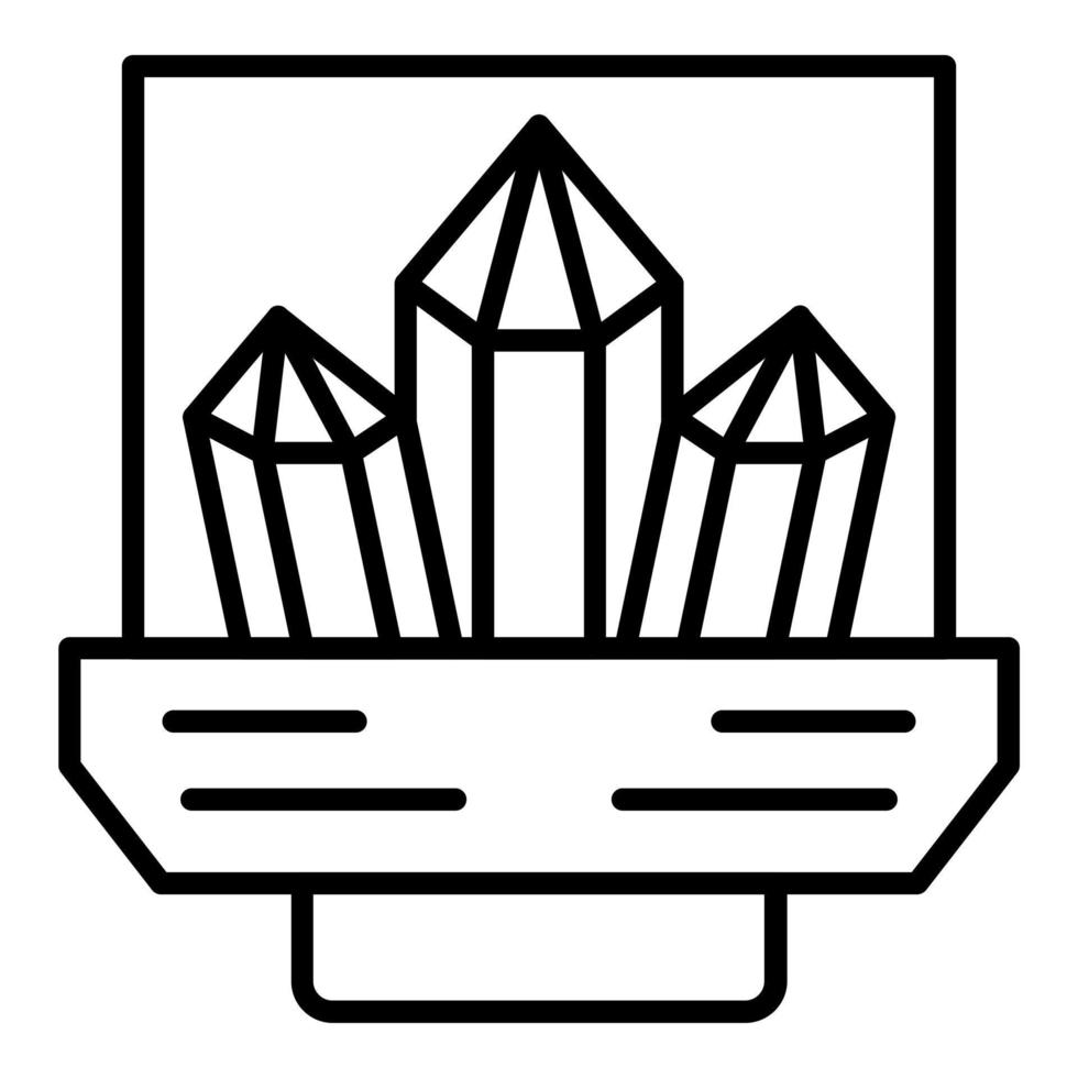 Geological Museum Icon Style vector