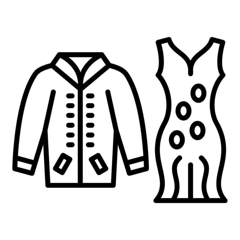 Costume Icon Style vector