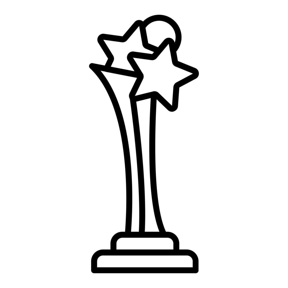 Film Awards Icon Style vector