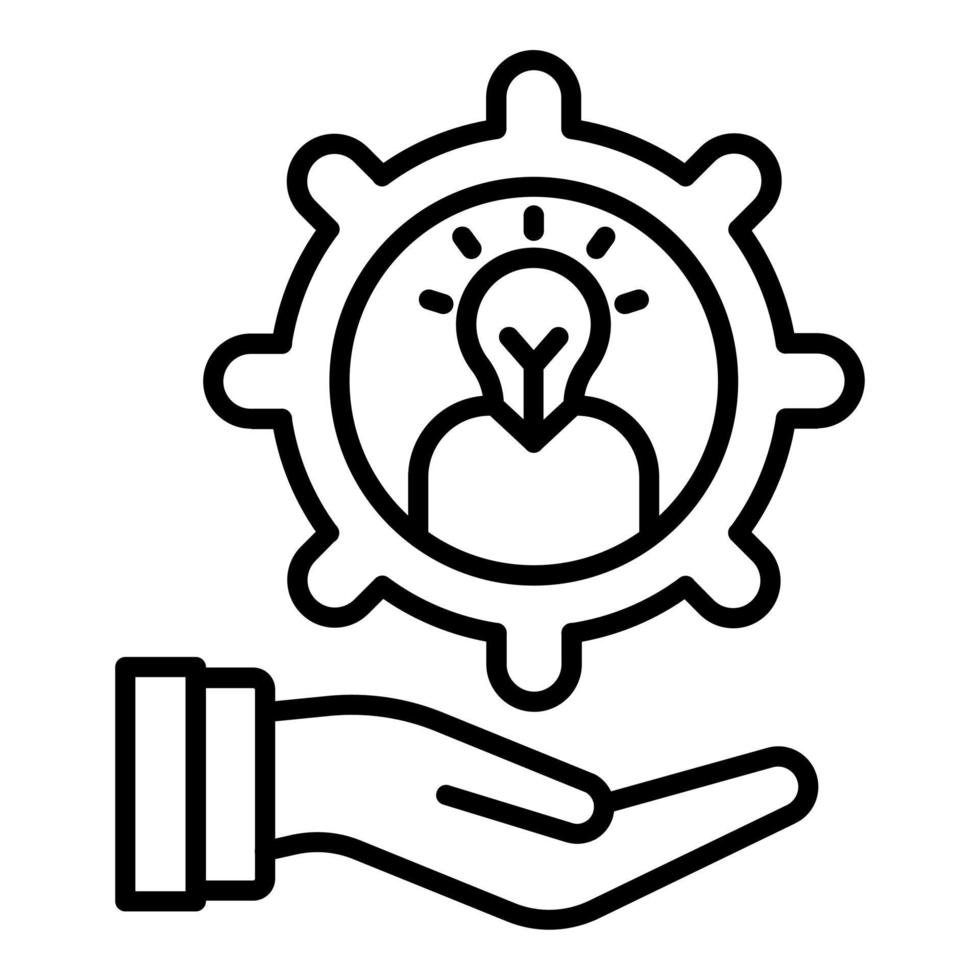 Talent Management Icon Style vector