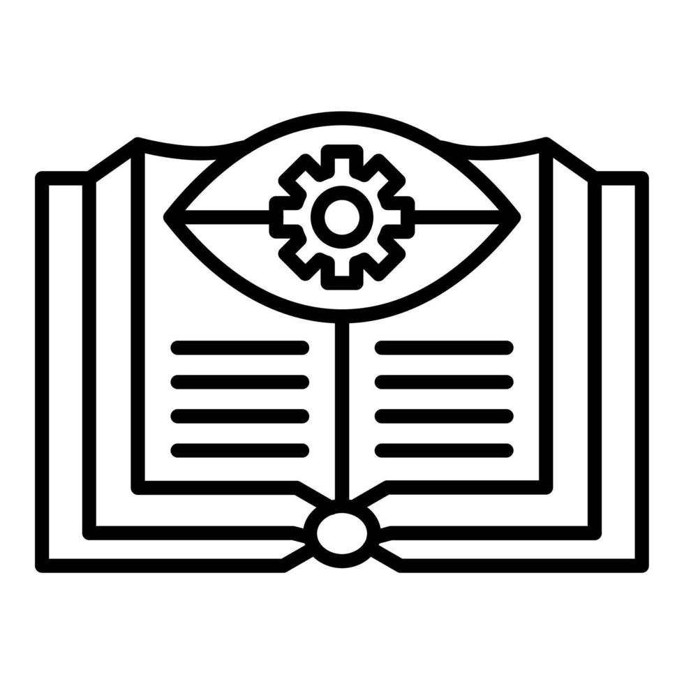 Study Skills Icon Style vector