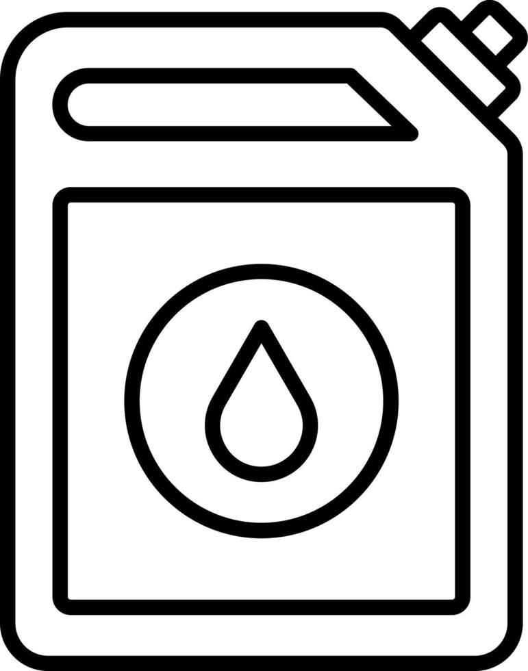 petróleo icono estilo vector