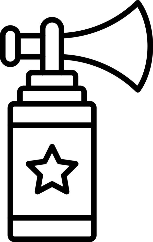 Air Horn Icon Style vector