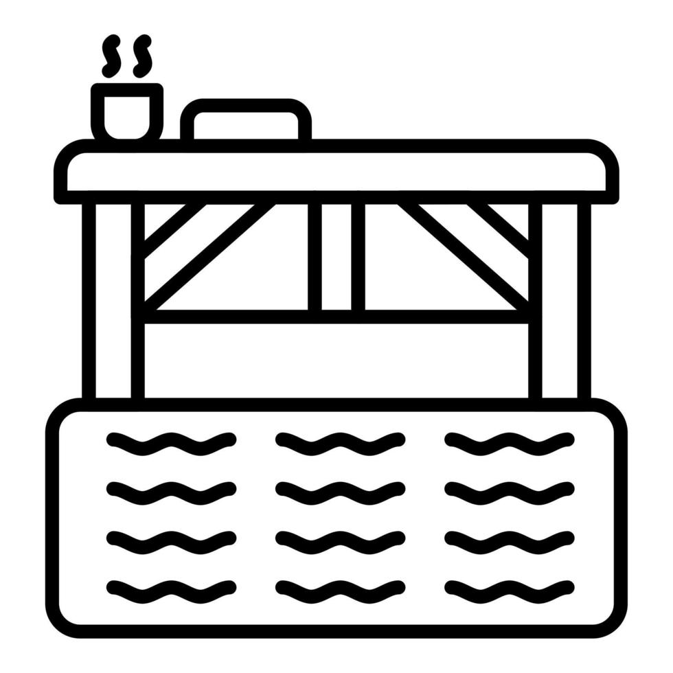 Massage Pool Icon Style vector