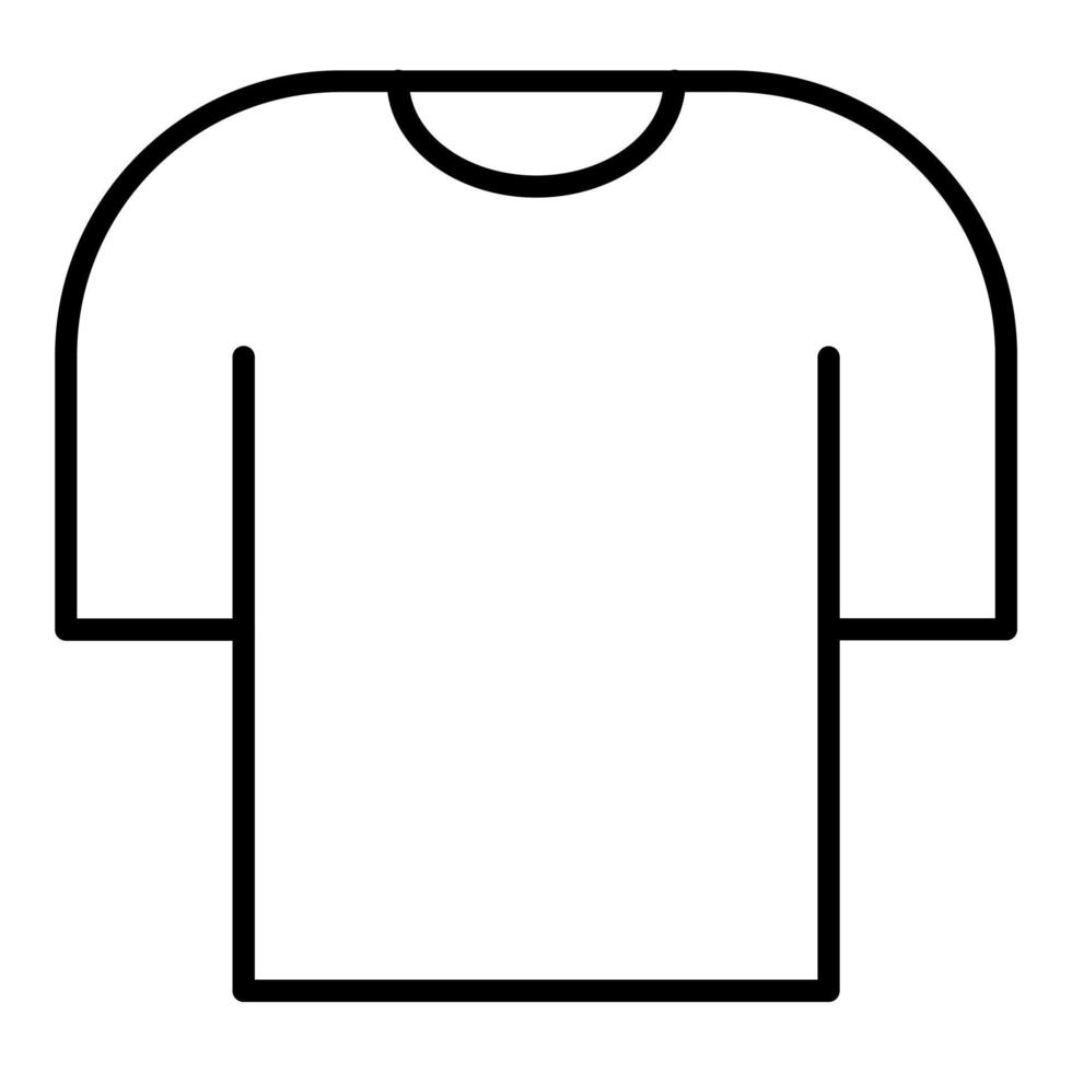 T Shirt Icon Style vector