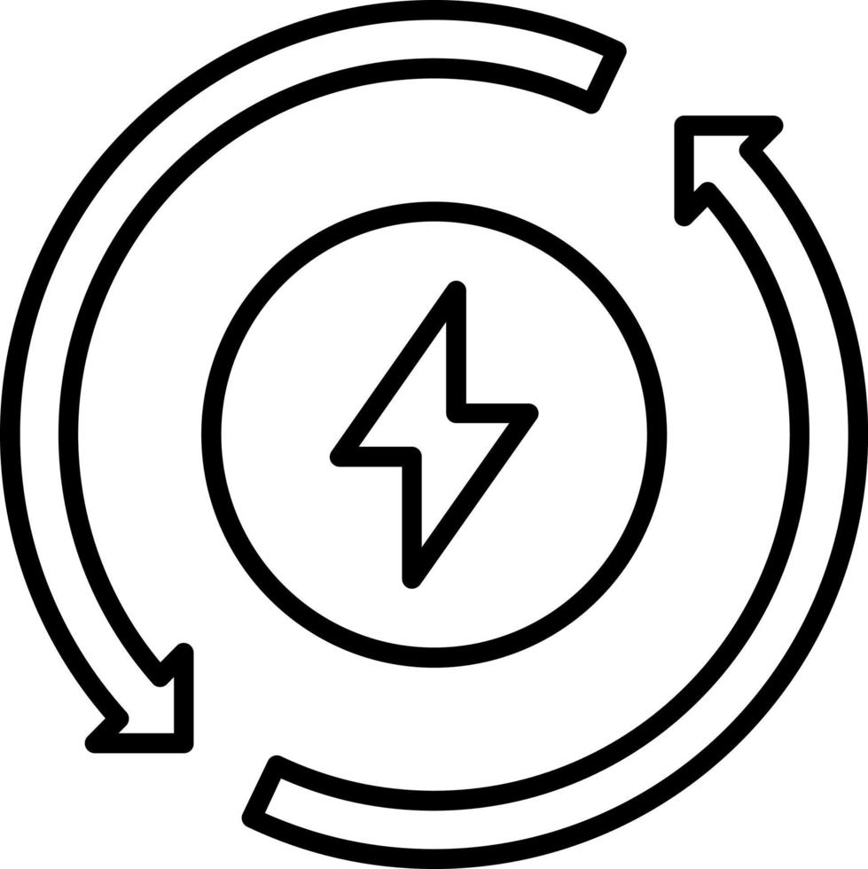 Renewable Energy Icon Style vector