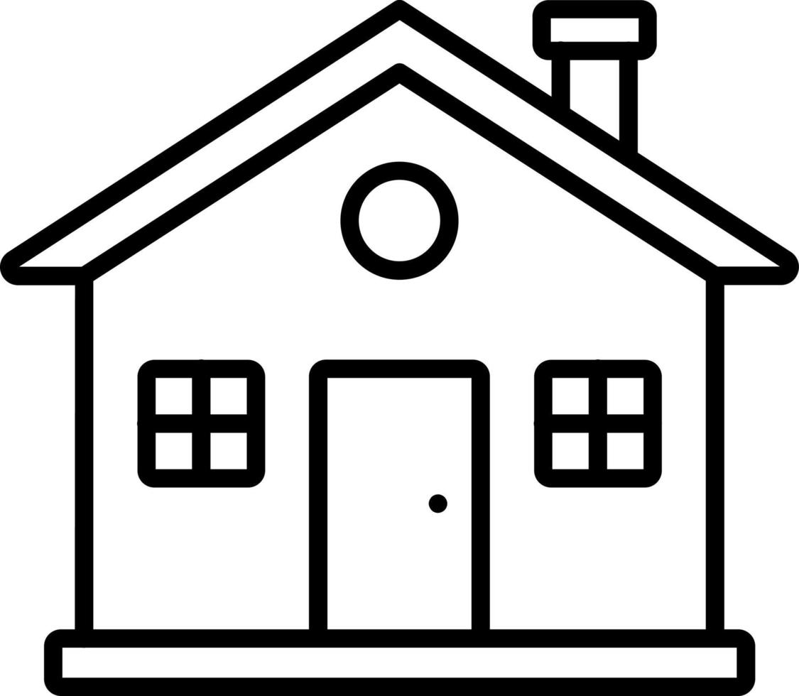 Cabin Icon Style vector