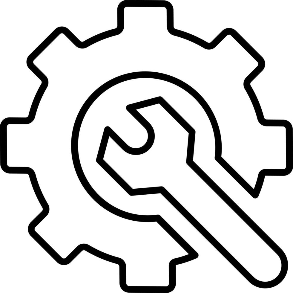 Gear Icon Style vector