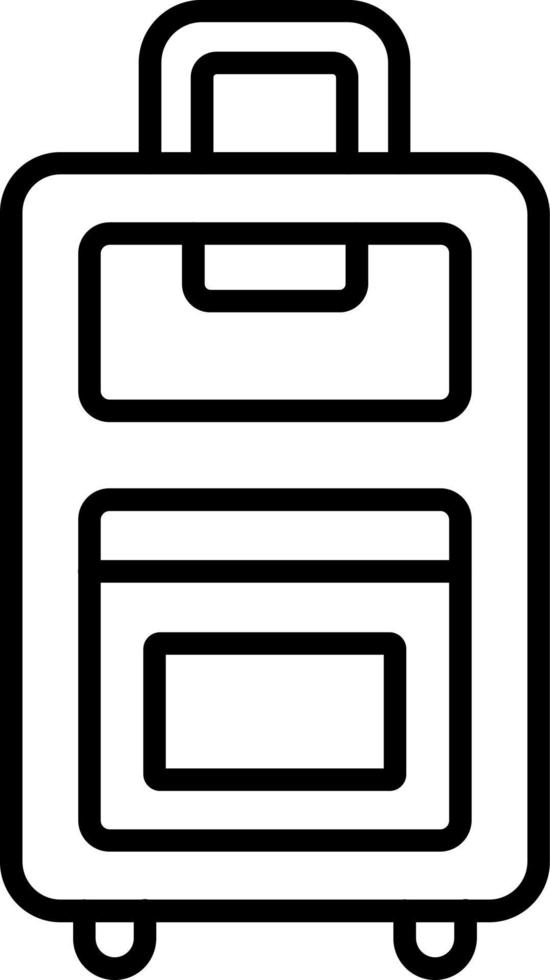 Baggage Icon Style vector