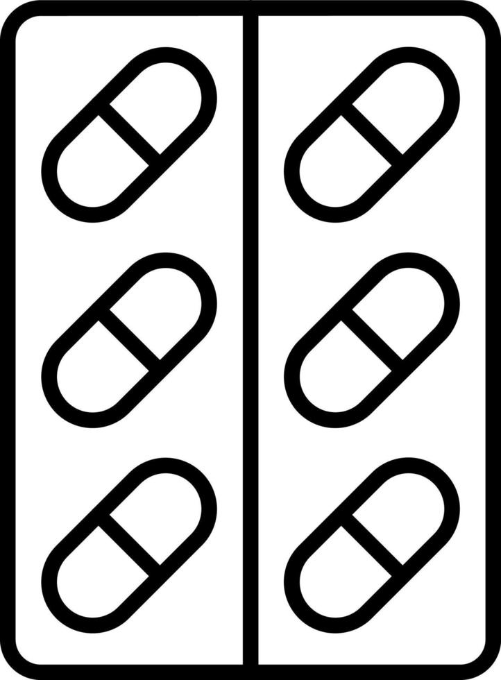 Capsules Icon Style vector