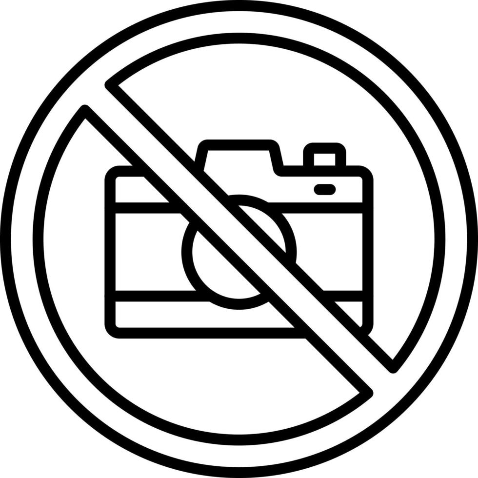 prohibido artículos icono estilo vector