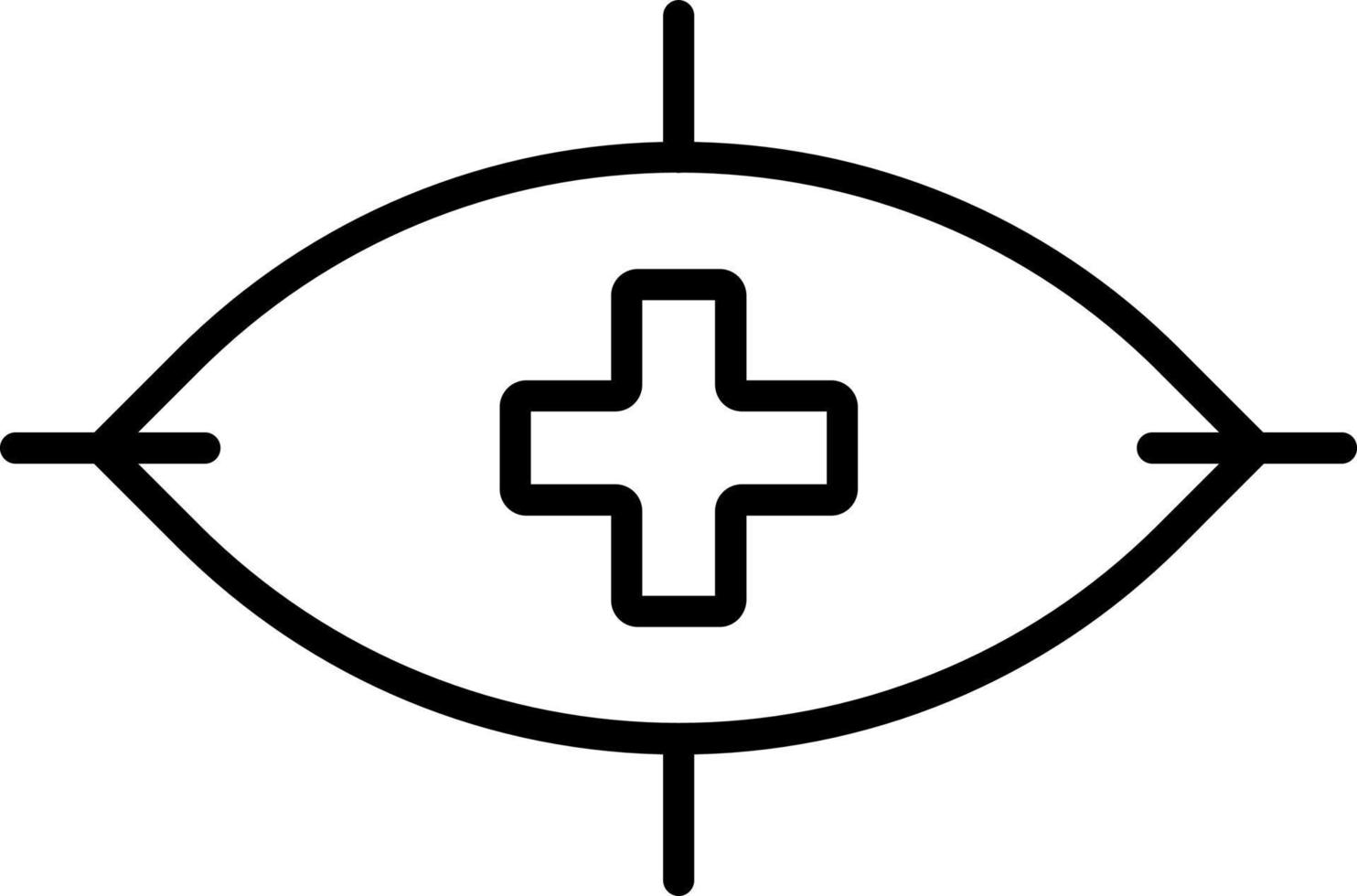Eyes Icon Style vector