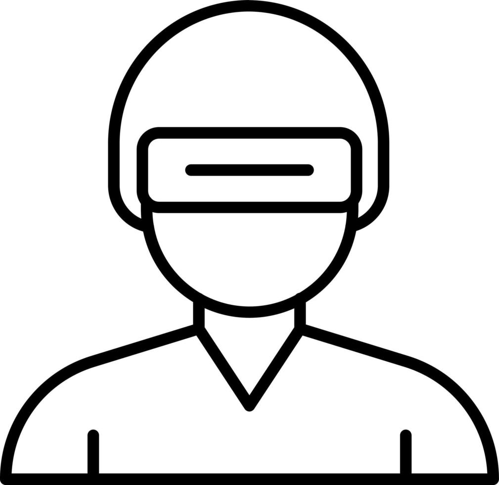 Virtual Reality Icon Style vector
