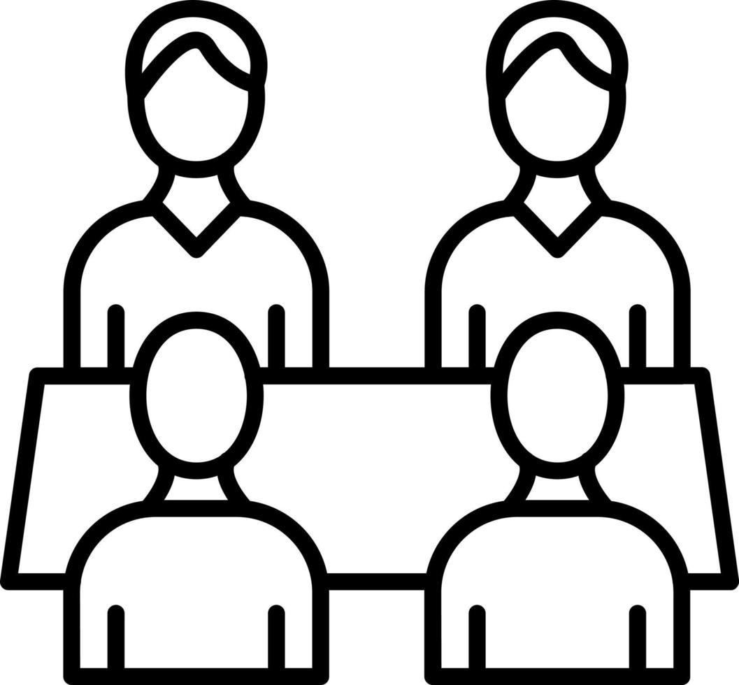 Board Of Directors Icon Style vector