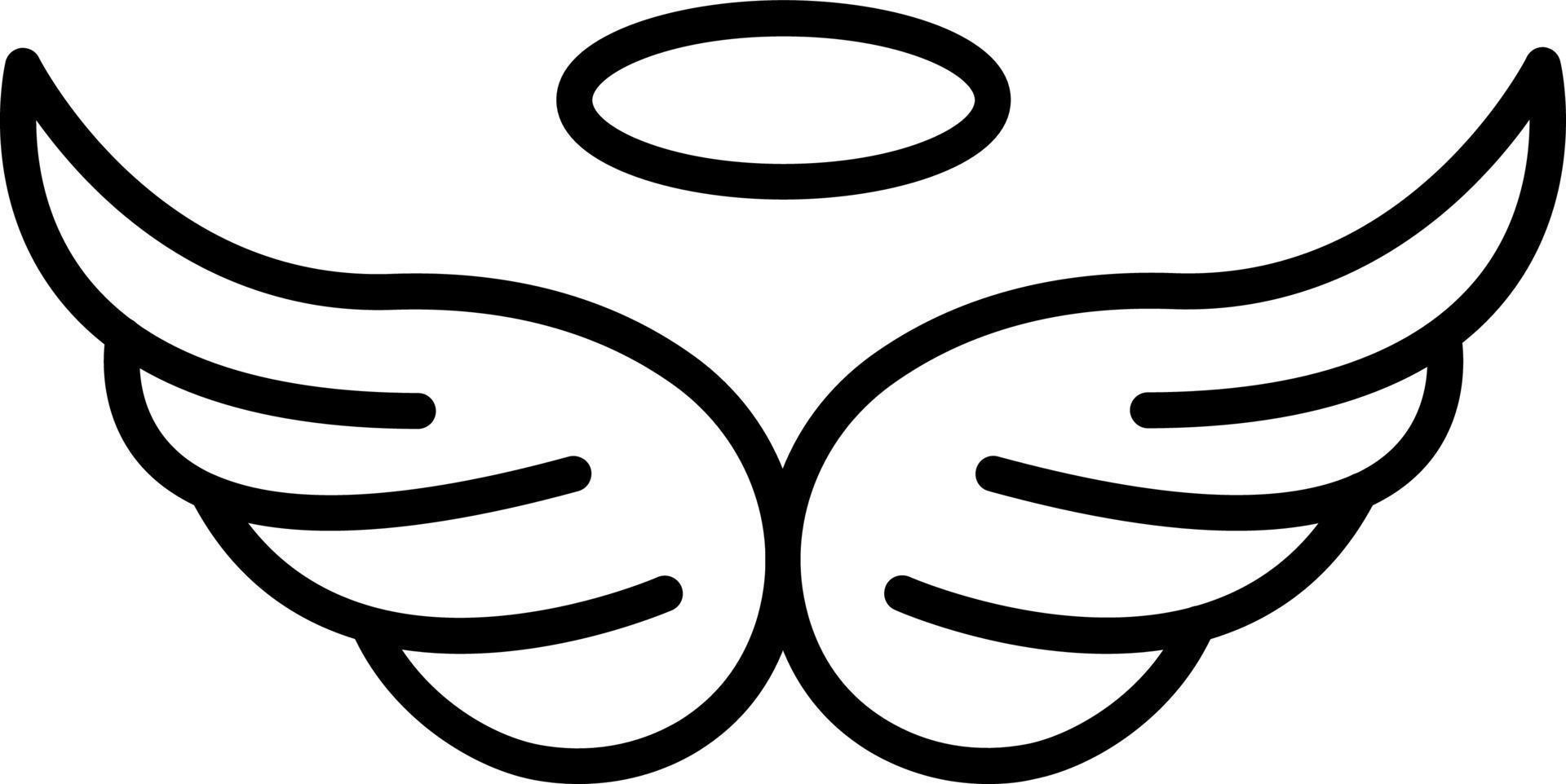 Angel Icon Style vector