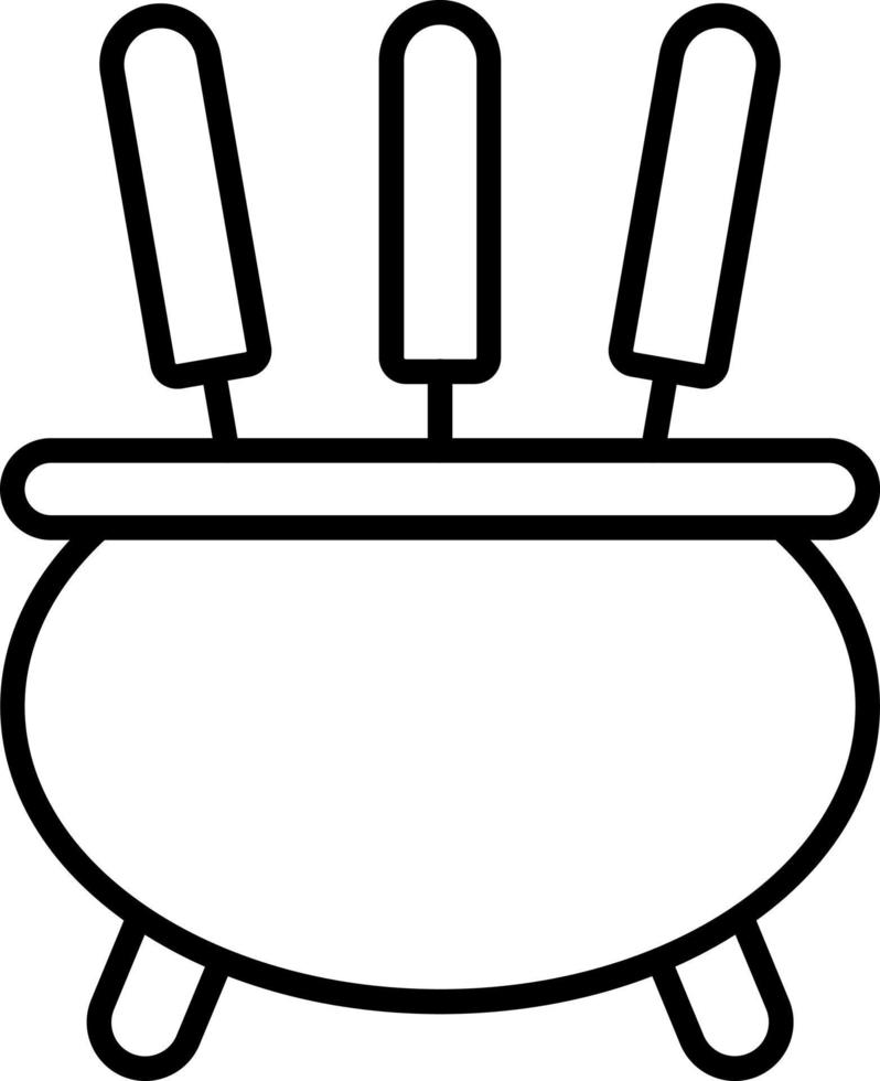 Incense Icon Style vector