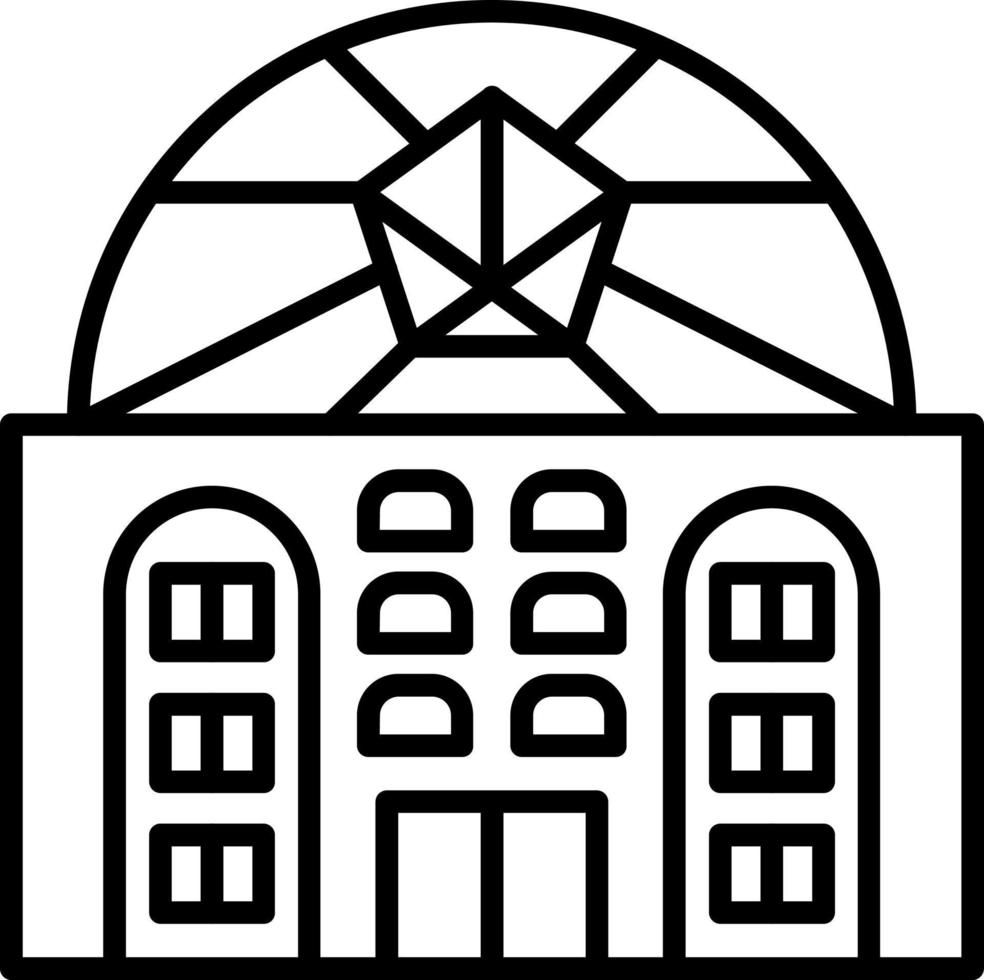 Dome Icon Style vector
