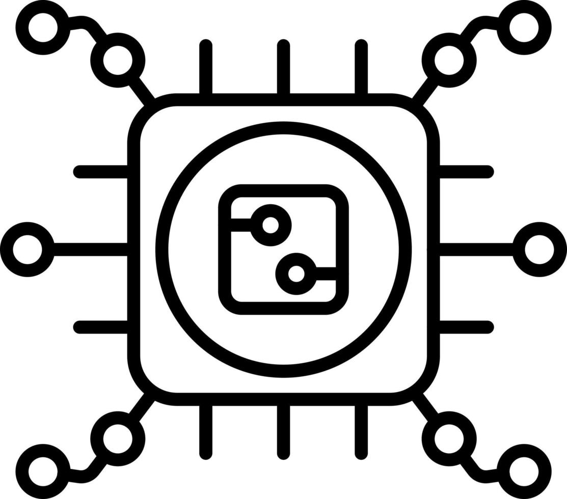 High Tech Icon Style vector