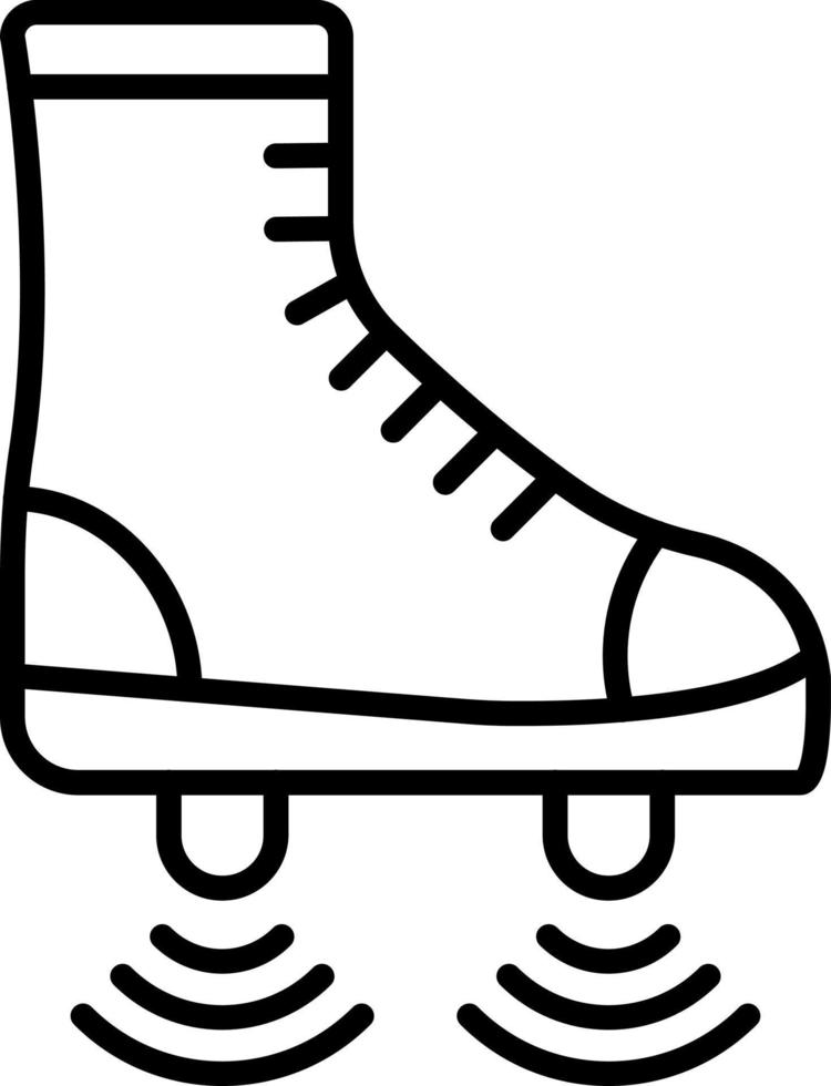 Flying Boots Icon Style vector