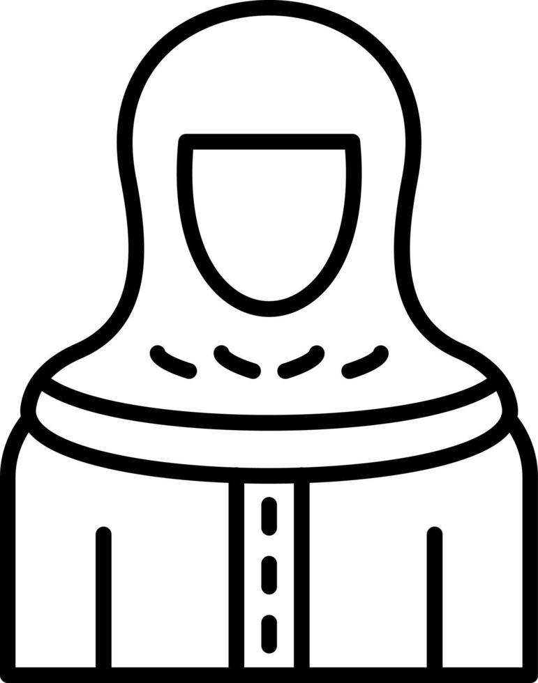 Female Bedouin Icon Style vector