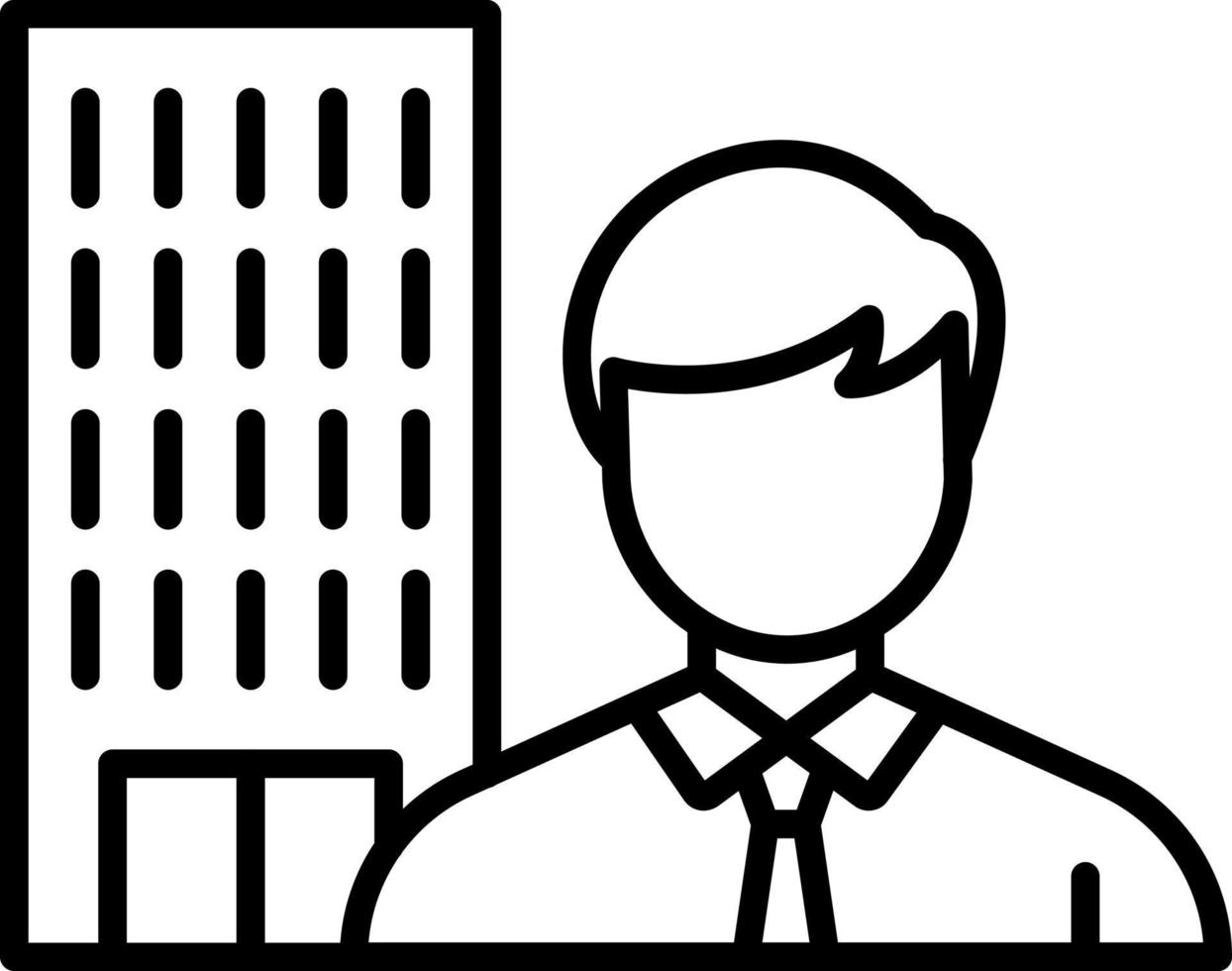 Client Company Icon Style vector