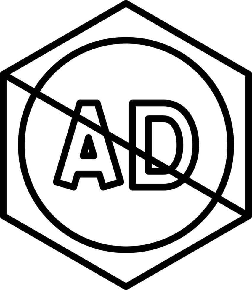 Ad Extension Icon Style vector