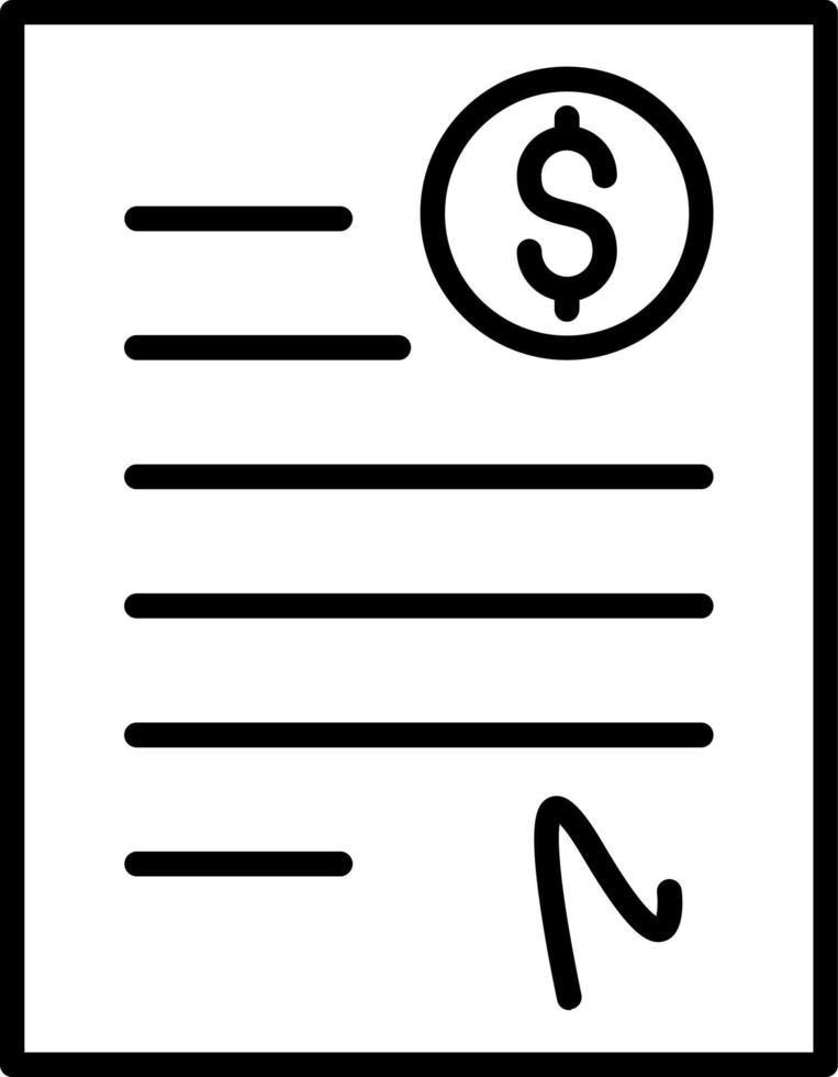 Investment Agreement Icon Style vector